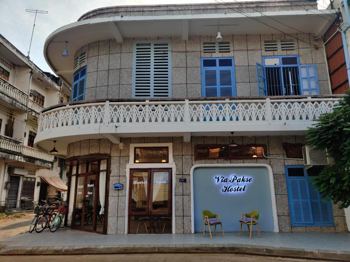 Via Hostel ปากเซ ภายนอก รูปภาพ